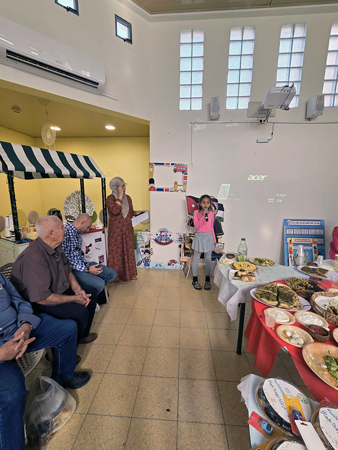 ملتقى الأجيال في مدرسة أجيال الابتدائية في جلجولية